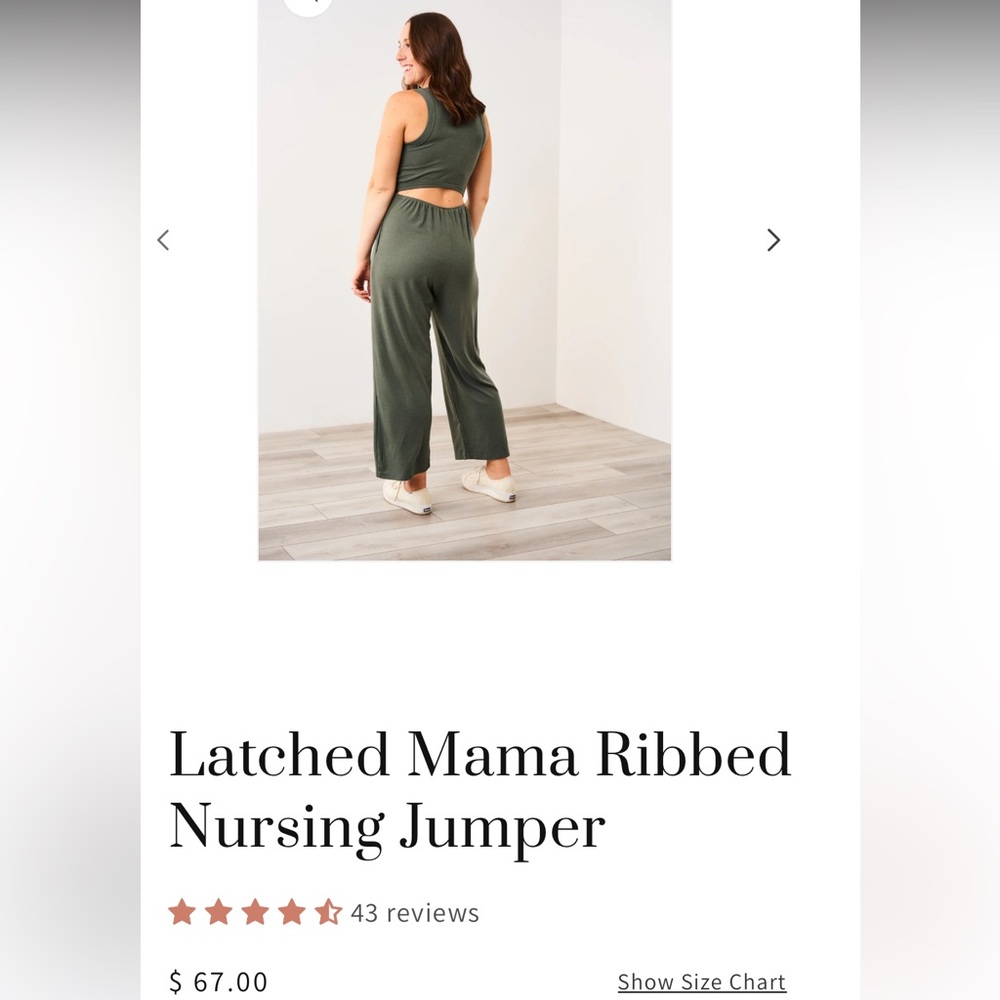 Latched Mama jumpsuit